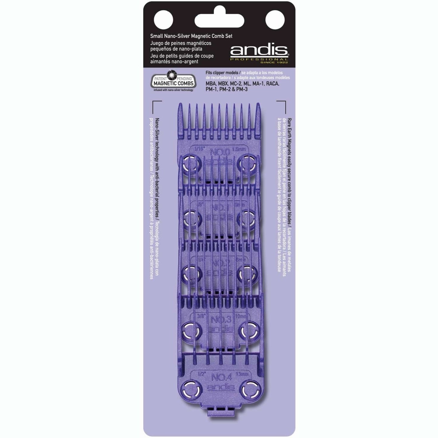 Andis Nano 2 Magnetic Comb Attachment - Small