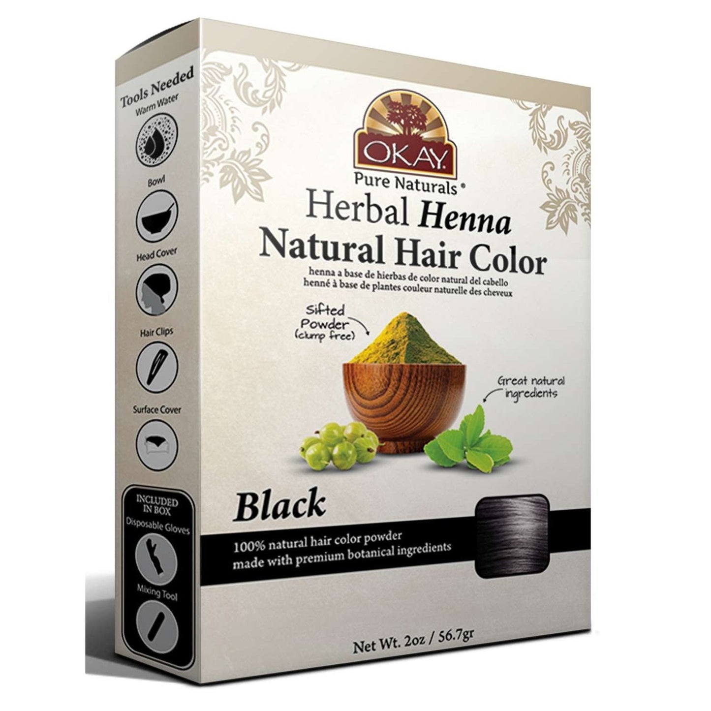 Okay Henna Haircolor Black