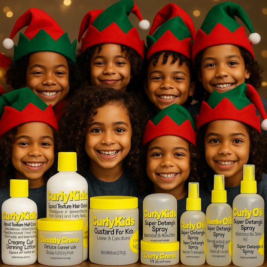 Little Elves Curly Care Holiday Kit