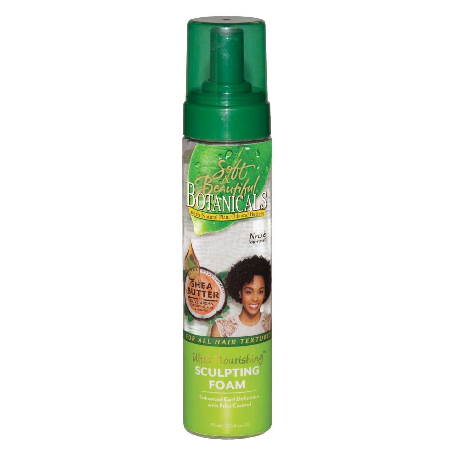 Soft  Beautiful Botanicals Sculpting Foam 8.5 Oz