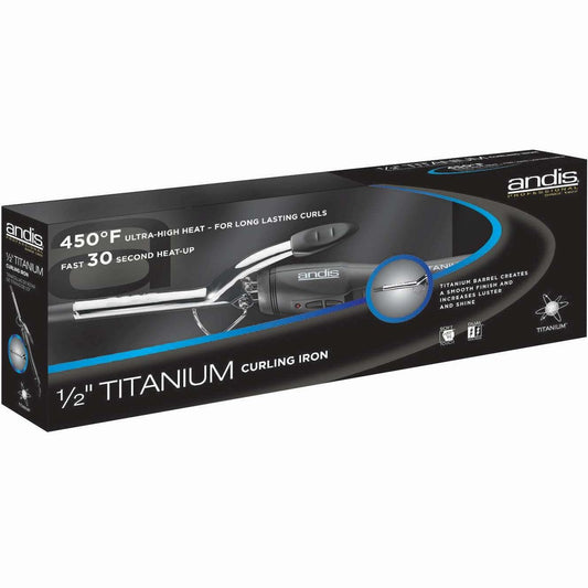 Andis Titanium Curling Iron - 12 inch