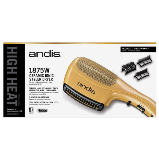 Andis Side Styler Dryer – Gold, 1875W